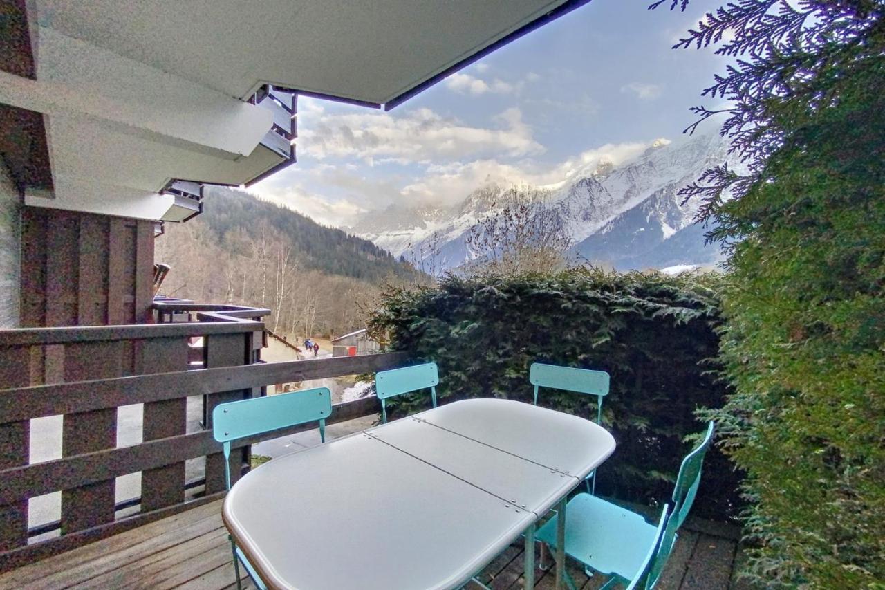 Rare Pearl With Incredible Views Apartment Les Houches Exterior foto