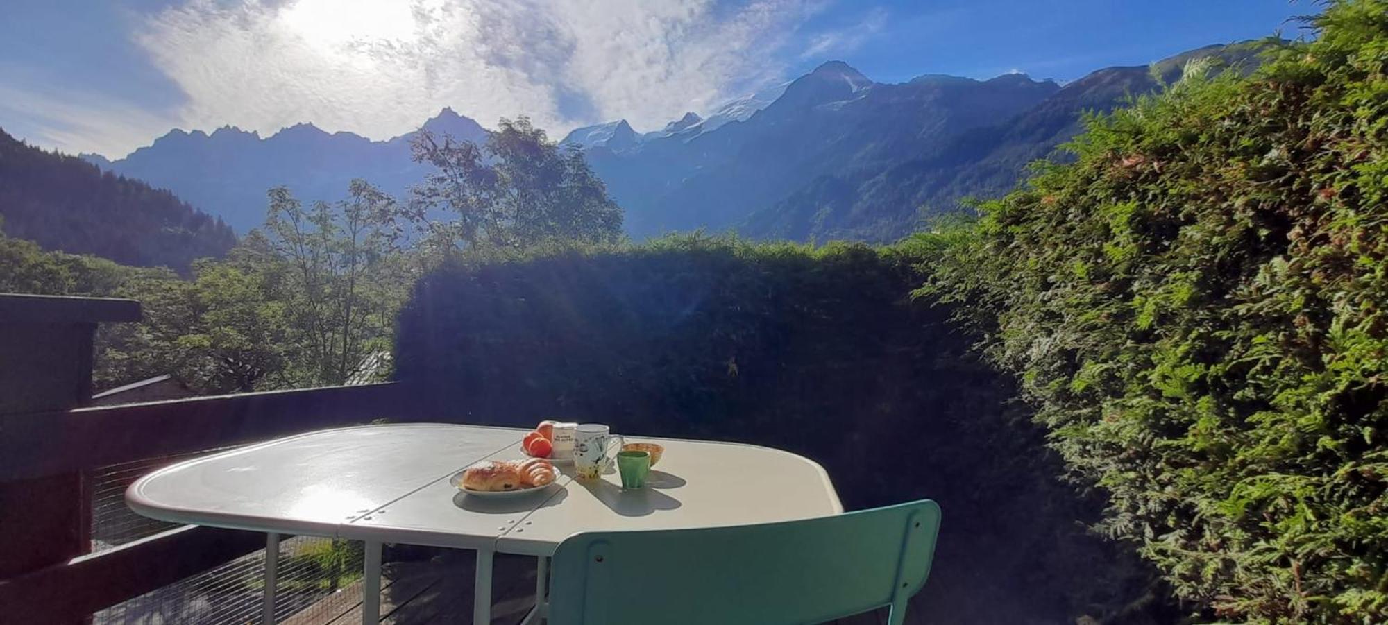 Rare Pearl With Incredible Views Apartment Les Houches Exterior foto